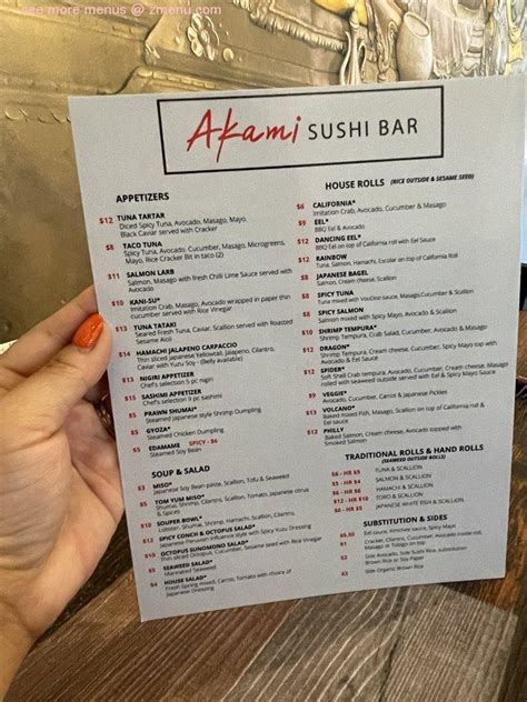 akami sushi bar apex